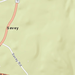 Sevey New York Street Map