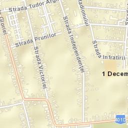 1 Decembrie Street Map