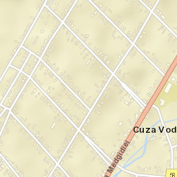 Comuna Cuza Voda Street Map