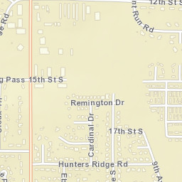 401-417 Hunters Ridge Road Brookings SD Street Map