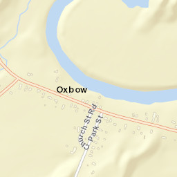 Oxbow New York Street Map
