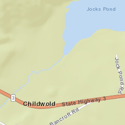 Childwold New York Street Map