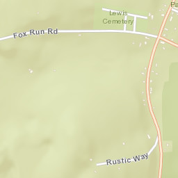 Lewis New York Street Map