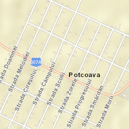 Potcoava Street Map