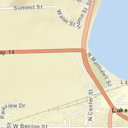 609-613 U.S. 75 Lake Benton MN Street Map