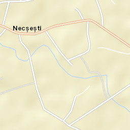 Necşeşti Street Map