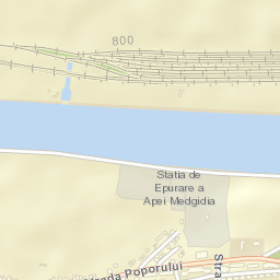 Medgidia Street Map