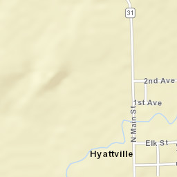 309 Main Street, Hyattville, WY 82428, USA Street Map