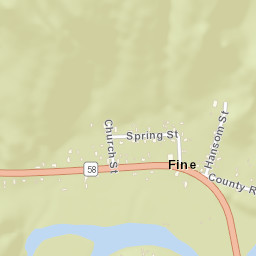 Fine New York Street Map