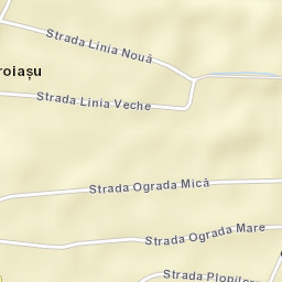 Comuna Fălcoiu Street Map