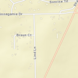 2901-2911 Winnegamie Dr Neenah WI Street Map