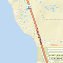 7000-7018 Michigan 115, Cadillac, MI 49601 Street Map