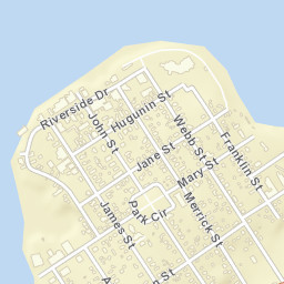 Clayton New York Street Map