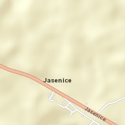 Jasenice Street Map
