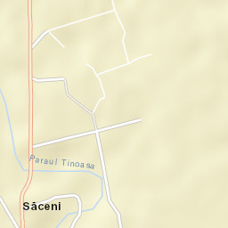 Comuna Săceni Street Map