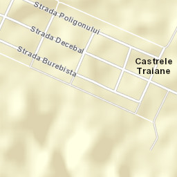 Castrele Traiane Street Map