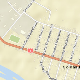 Comuna Şoldanu Street Map