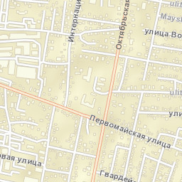 Cherkessk Street Map
