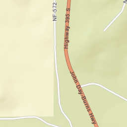 162-632 County Highway 64, Canyon City Street Map