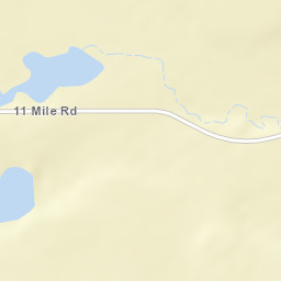 219th Street, East Haakon, SD, America Street Map