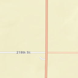 21700-21798 433rd Avenue De Smet SD Street Map