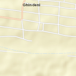 Ghindeni Street Map