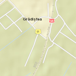 Grădiștea Street Map