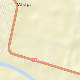 Vărăști Street Map