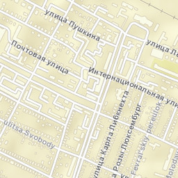 Mineralnye Vody Street Map