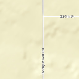 Rocky Knoll Road, Owanka, SD 57767 Street Map