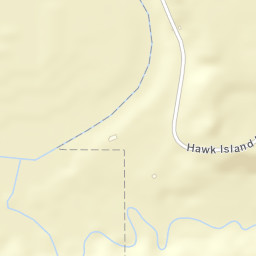 Hawk Island Rd Black River Falls WI Street Map