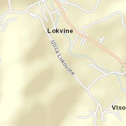 Lokvine Street Map