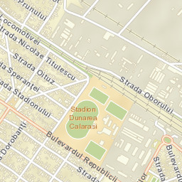 Municipiul Călăraşi Street Map
