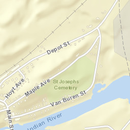 Antwerp New York Street Map