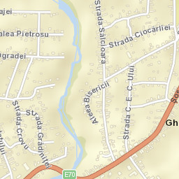 Comuna Ghimpaţi Street Map