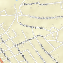 Suvorovskaya Street Map