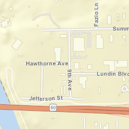 MN-60 Mankato MN 56001 USA Street Map