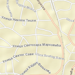 Lapovo Street Map