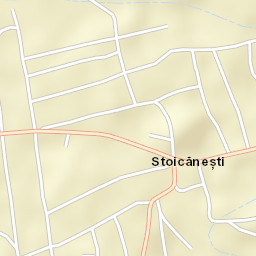 Stoicăneşti Street Map