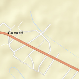 Cucueți Street Map
