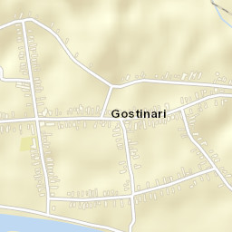 Gostinari Street Map