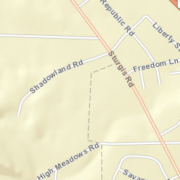 7798 Shadowland Rd Black Hawk SD Street Map