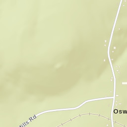Oswegatchie New York Street Map