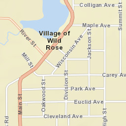 545 Main Street, Wild Rose, WI 54984 Street Map