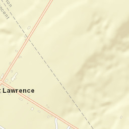 Saint Lawrence New York Street Map