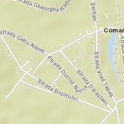 Comana Street Map