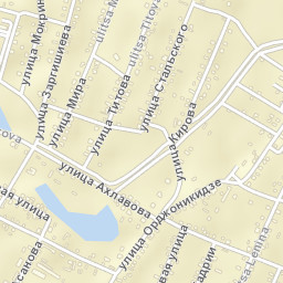 Terekli-Mekteb Street Map