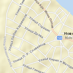 Novo Selo Street Map