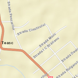 Teasc Street Map