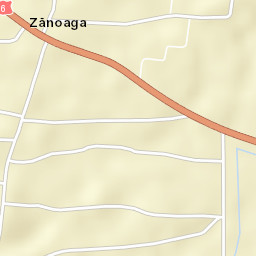 Zănoaga Street Map